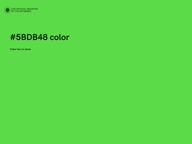 #5BDB48 color image