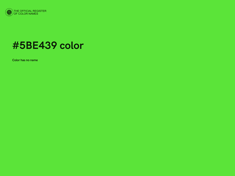 #5BE439 color image