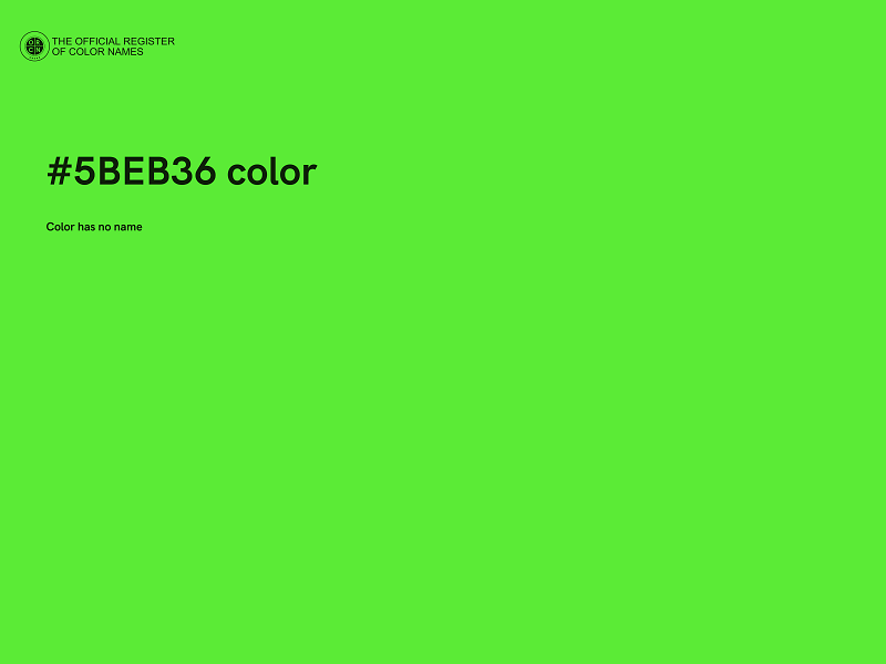 #5BEB36 color image