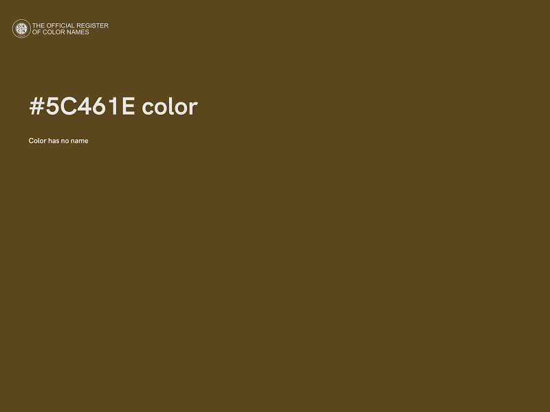 #5C461E color image