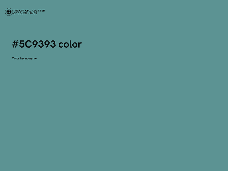 #5C9393 color image