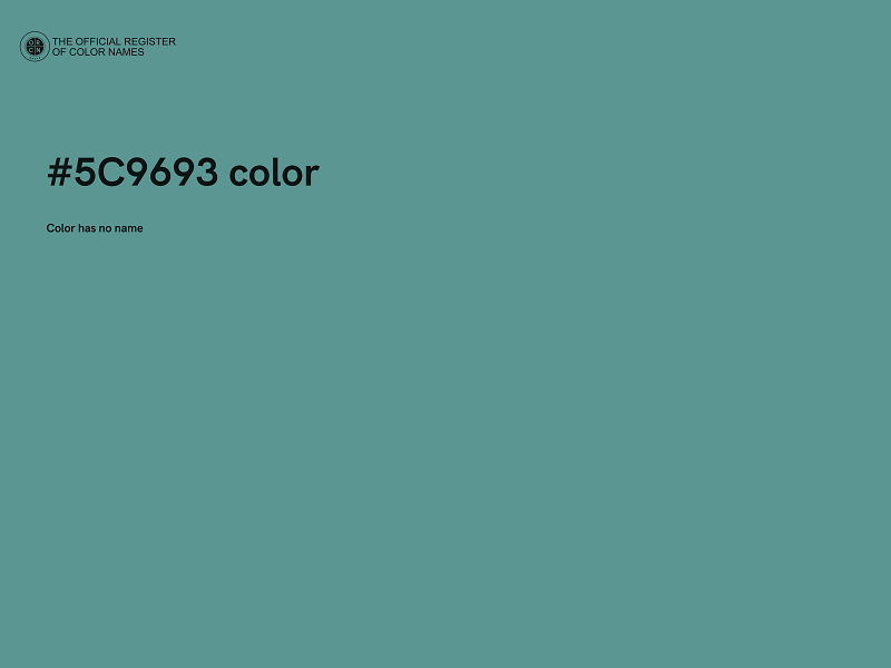 #5C9693 color image