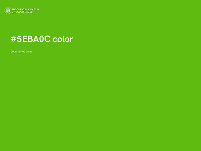 #5EBA0C color image