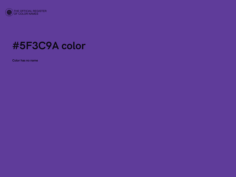 #5F3C9A color image