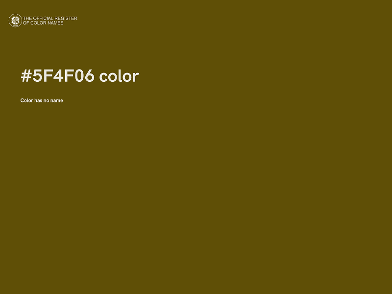 #5F4F06 color image