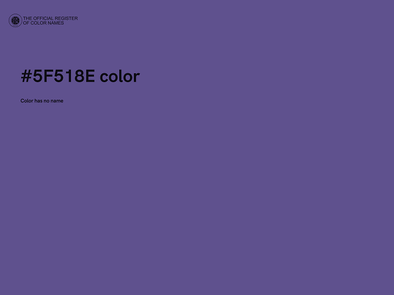 #5F518E color image