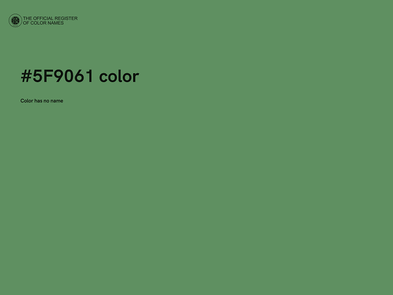 #5F9061 color image