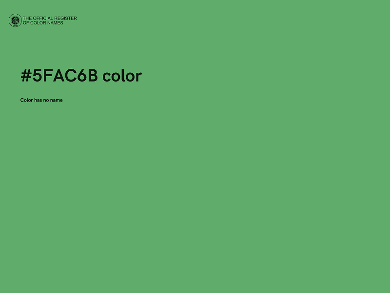 #5FAC6B color image