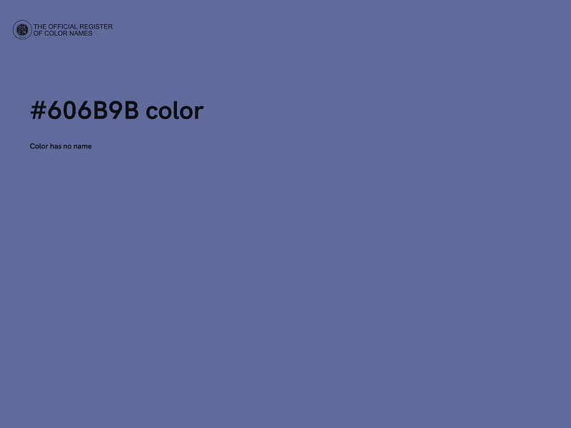 #606B9B color image