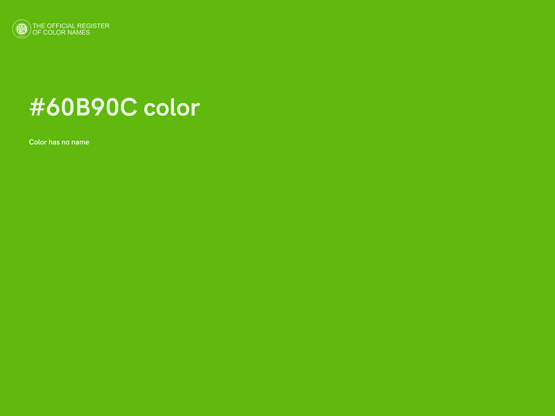 #60B90C color image