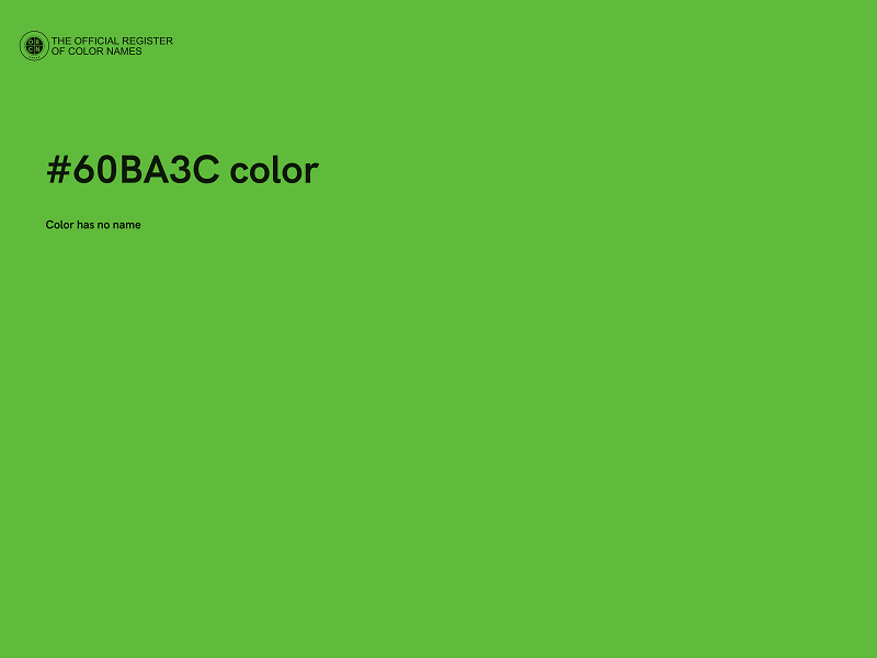 #60BA3C color image