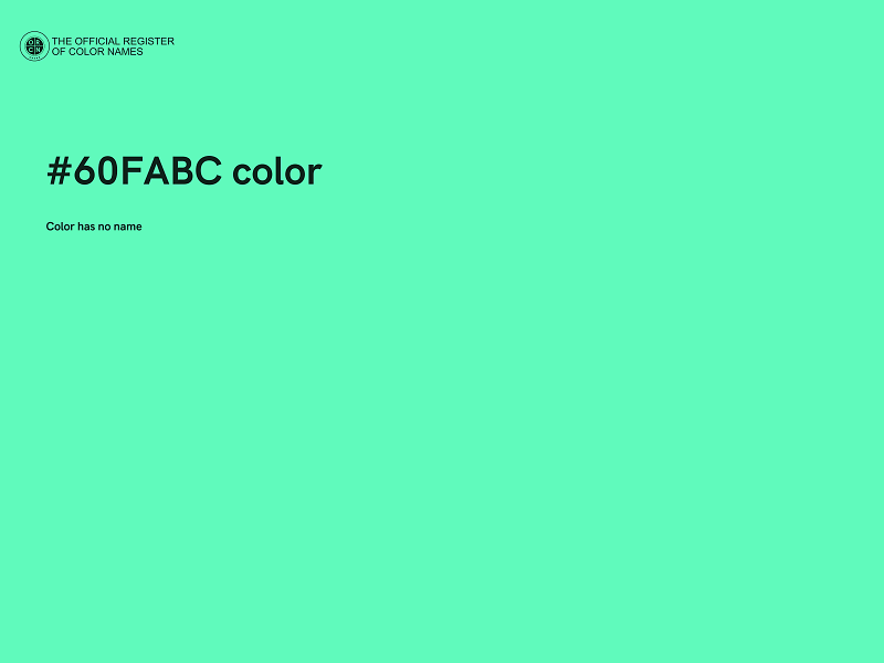 #60FABC color image