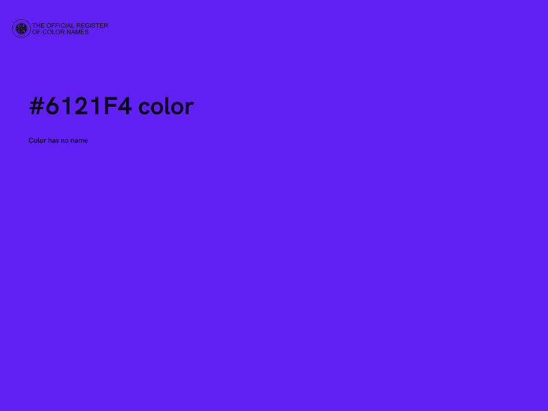 #6121F4 color image