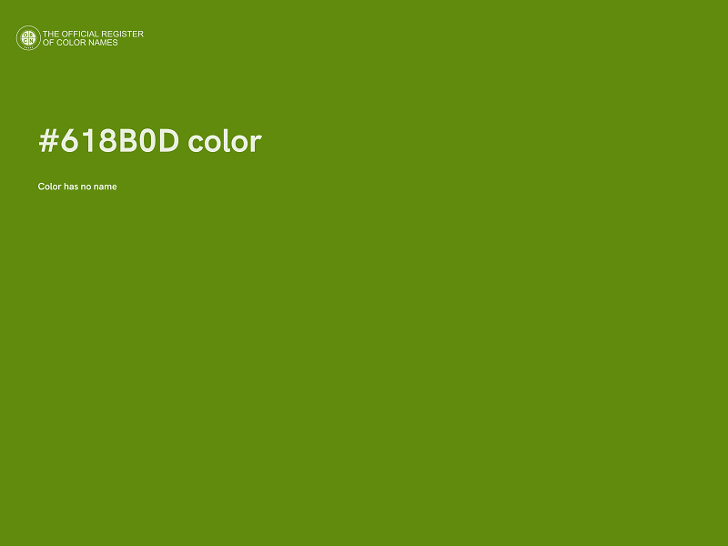 #618B0D color image