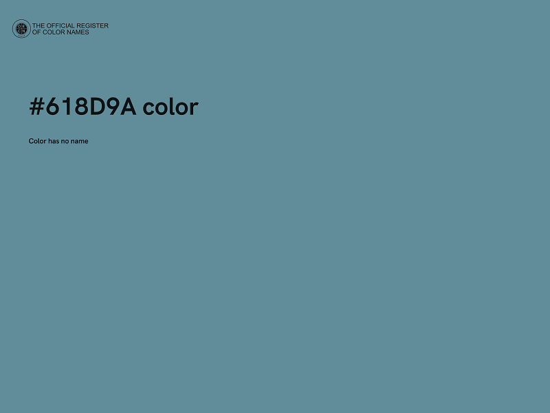 #618D9A color image