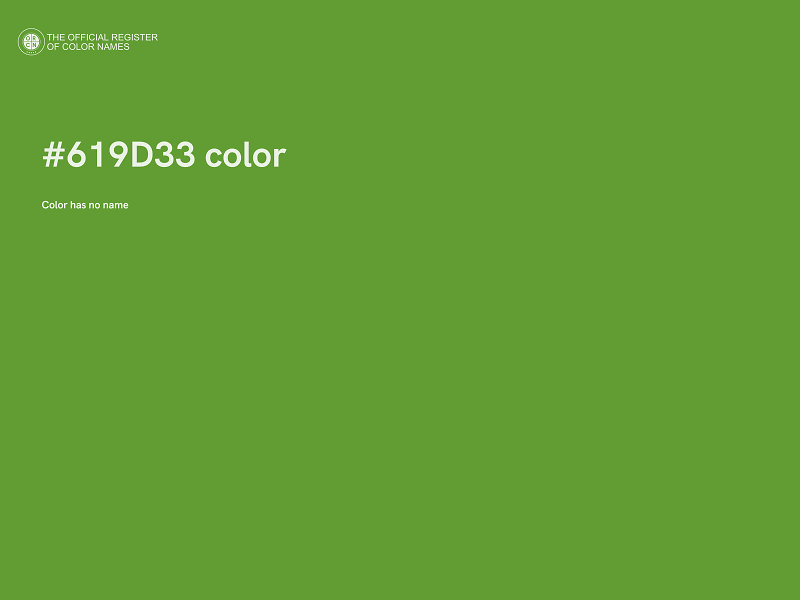 #619D33 color image