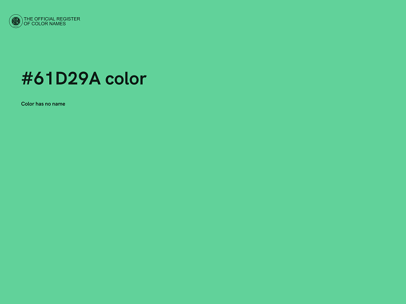 #61D29A color image