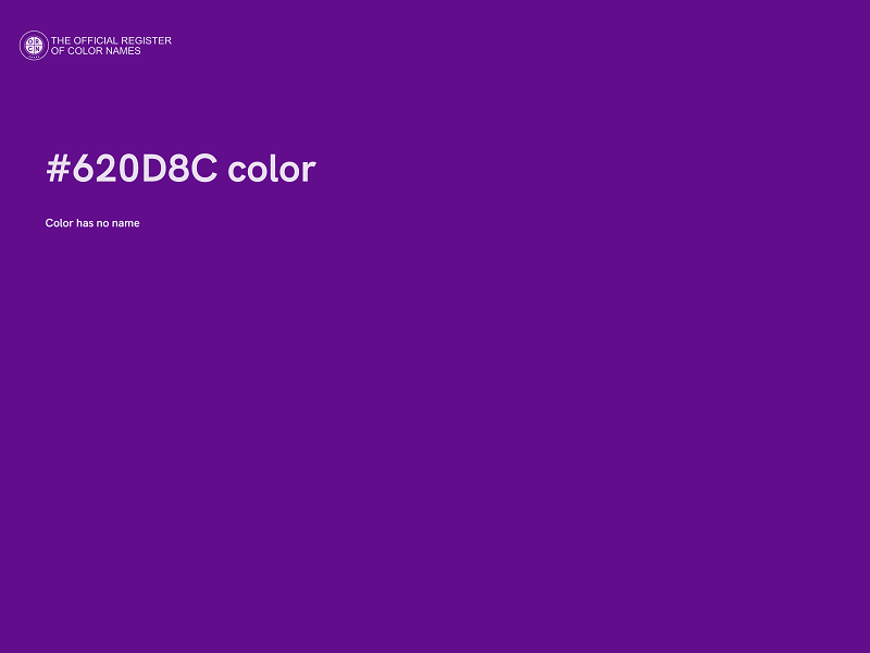 #620D8C color image