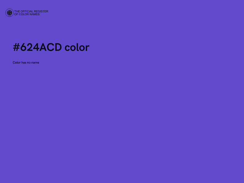 #624ACD color image