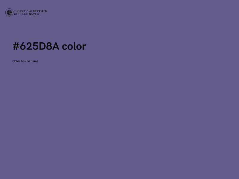 #625D8A color image