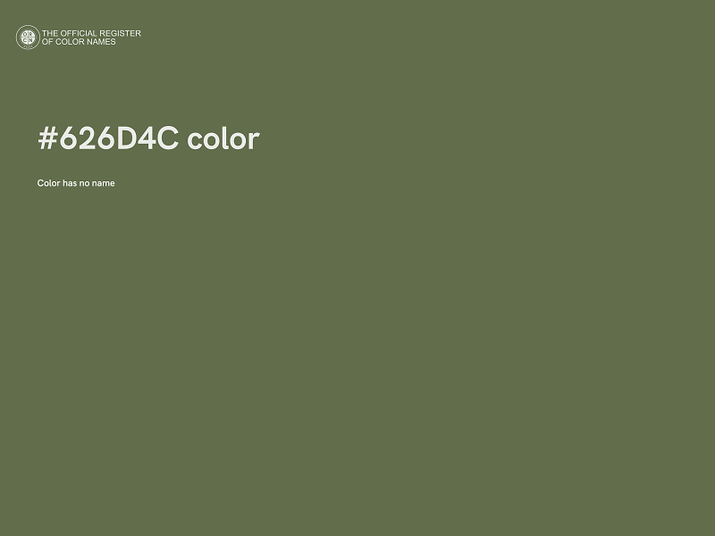 #626D4C color image