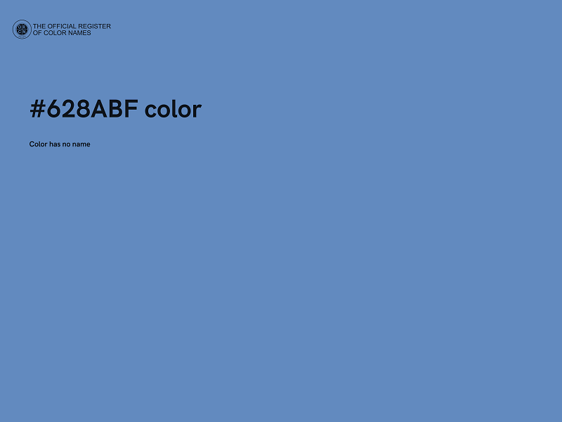 #628ABF color image