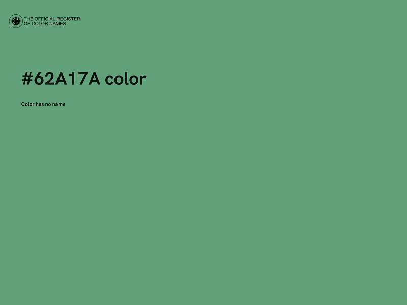 #62A17A color image