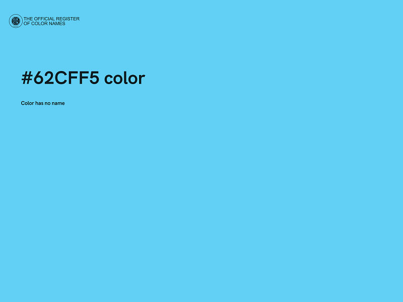 #62CFF5 color image