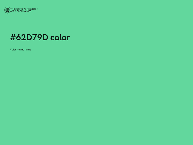 #62D79D color image