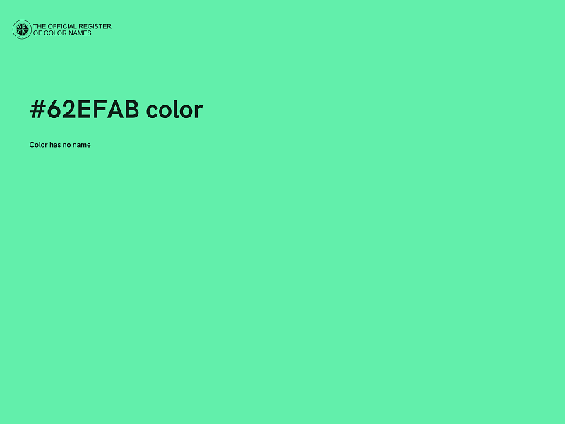 #62EFAB color image