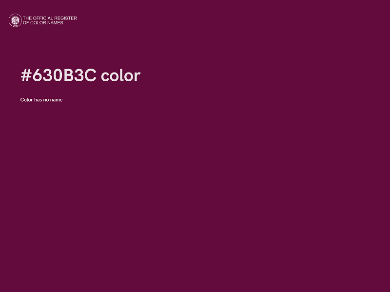 #630B3C color image