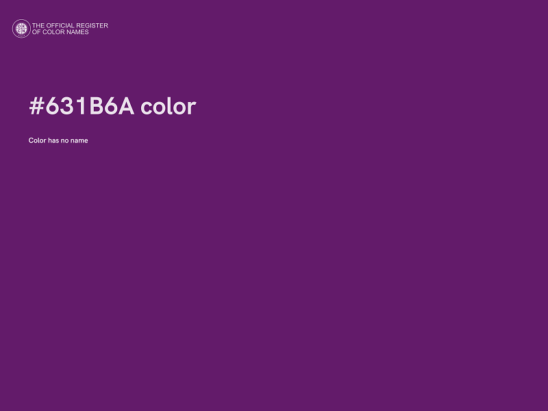 #631B6A color image