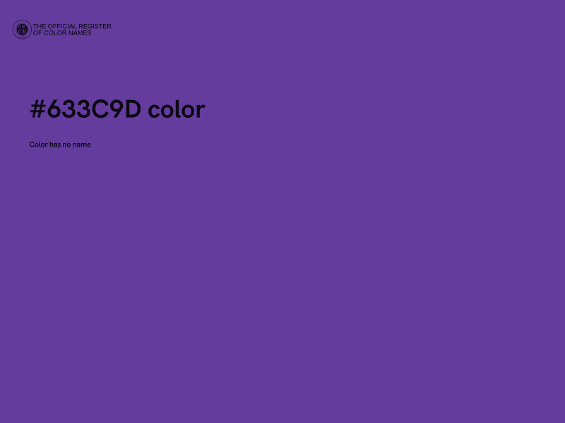 #633C9D color image