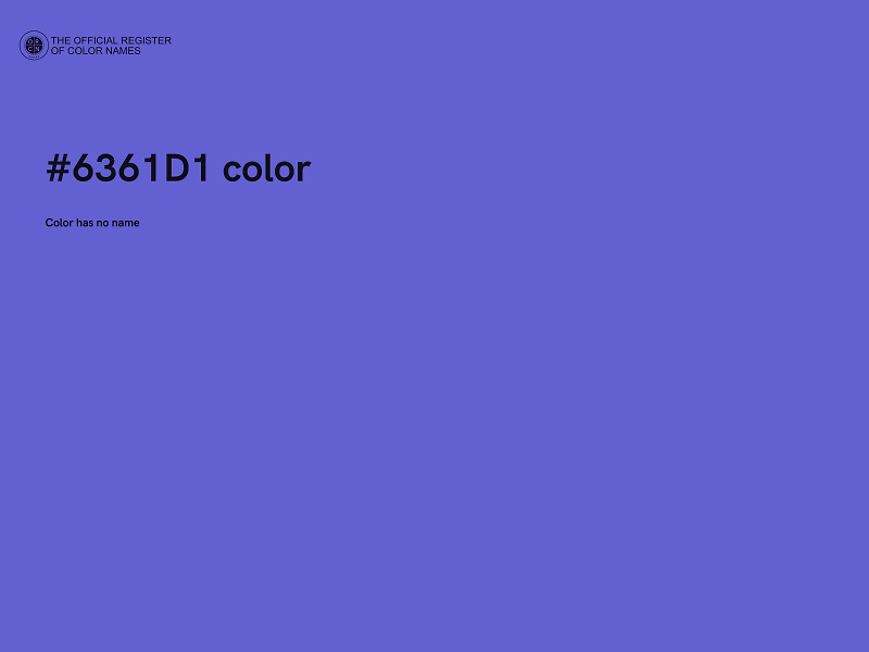 #6361D1 color image