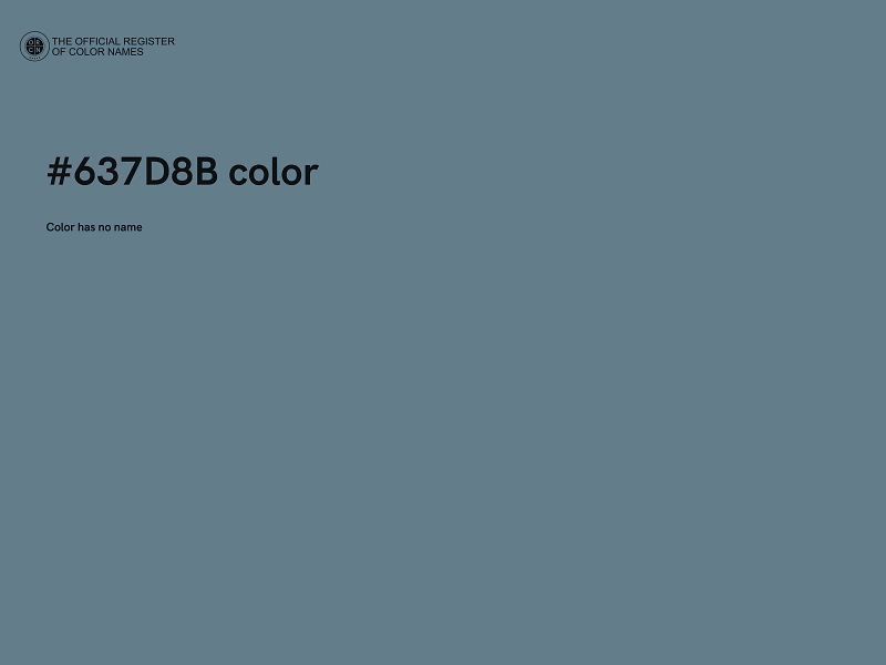 #637D8B color image