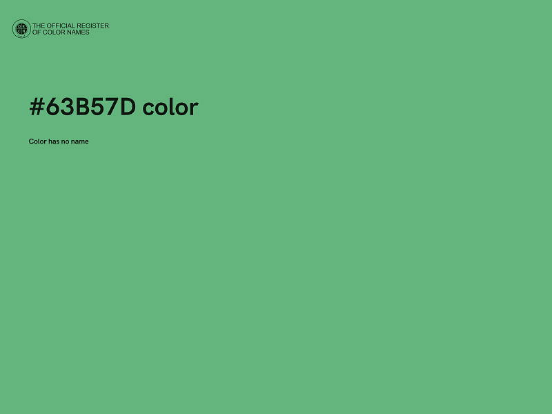 #63B57D color image