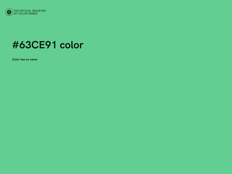 #63CE91 color image