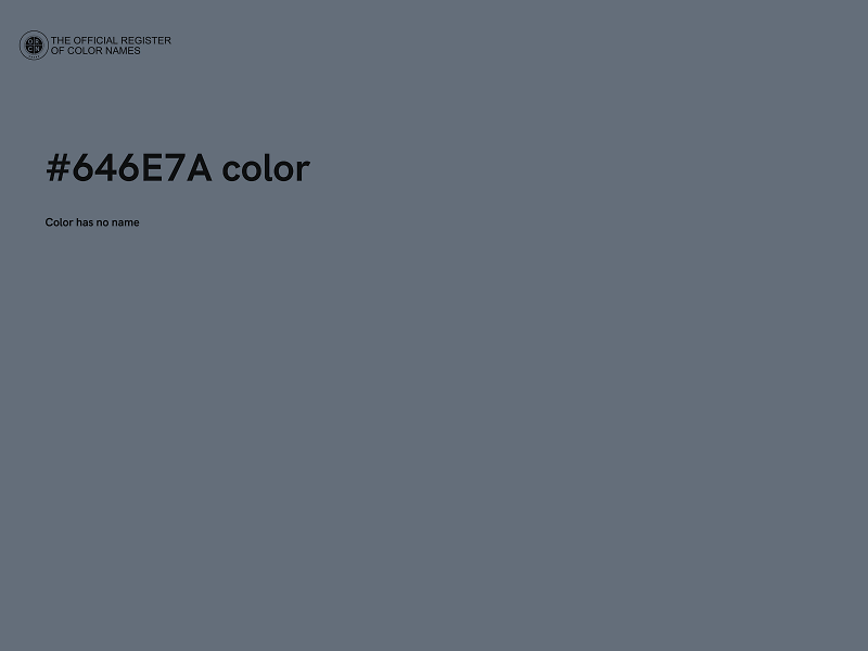 #646E7A color image