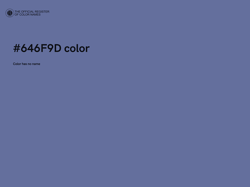 #646F9D color image