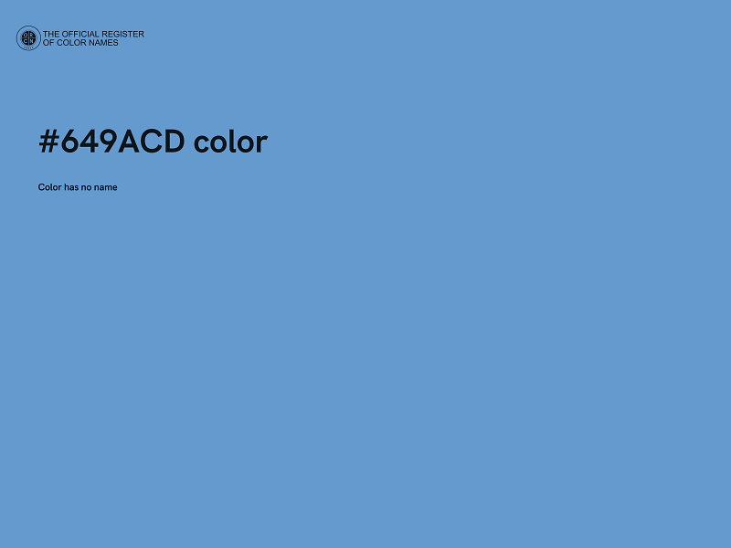 #649ACD color image