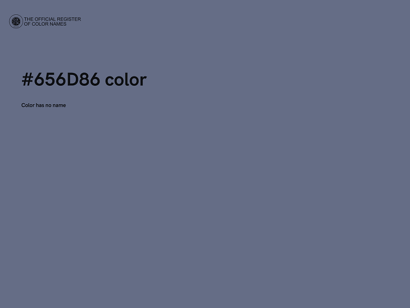 #656D86 color image