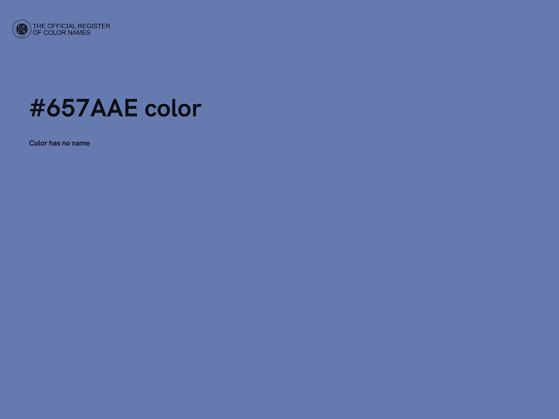 #657AAE color image