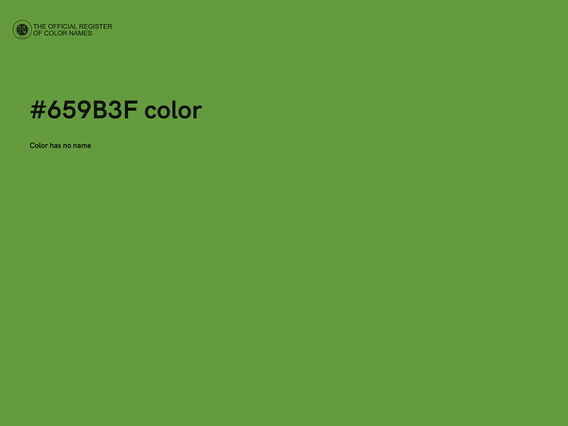 #659B3F color image