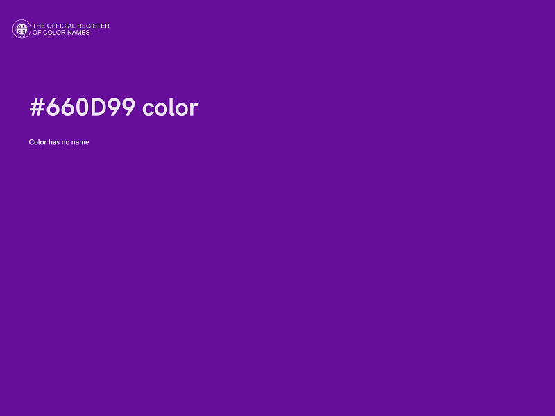 #660D99 color image