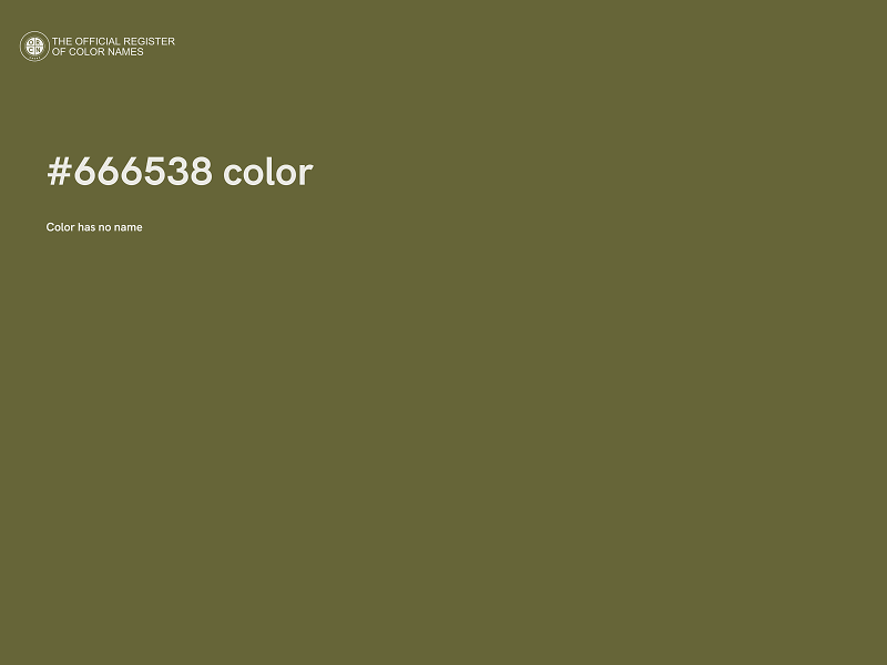 #666538 color image