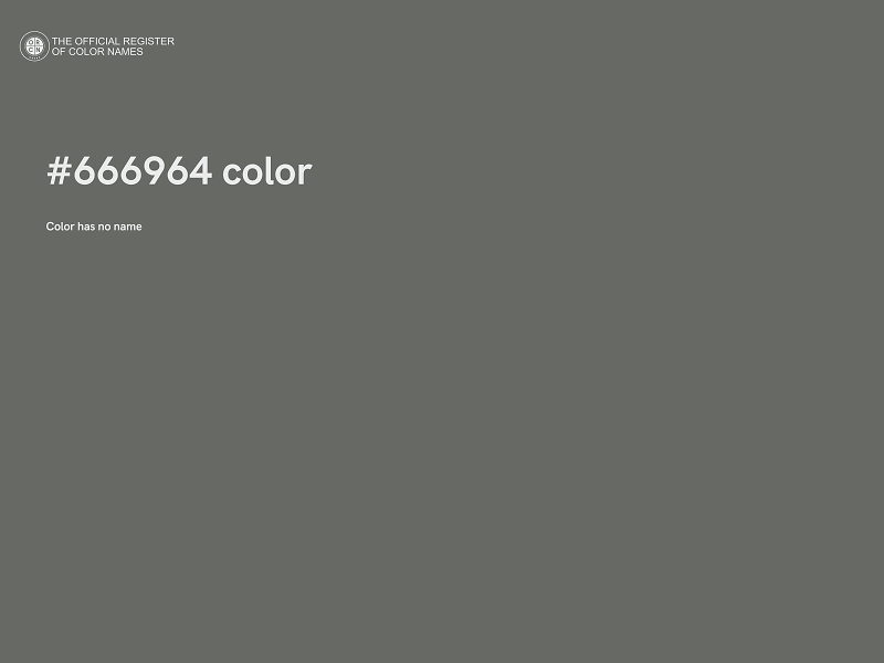 #666964 color image