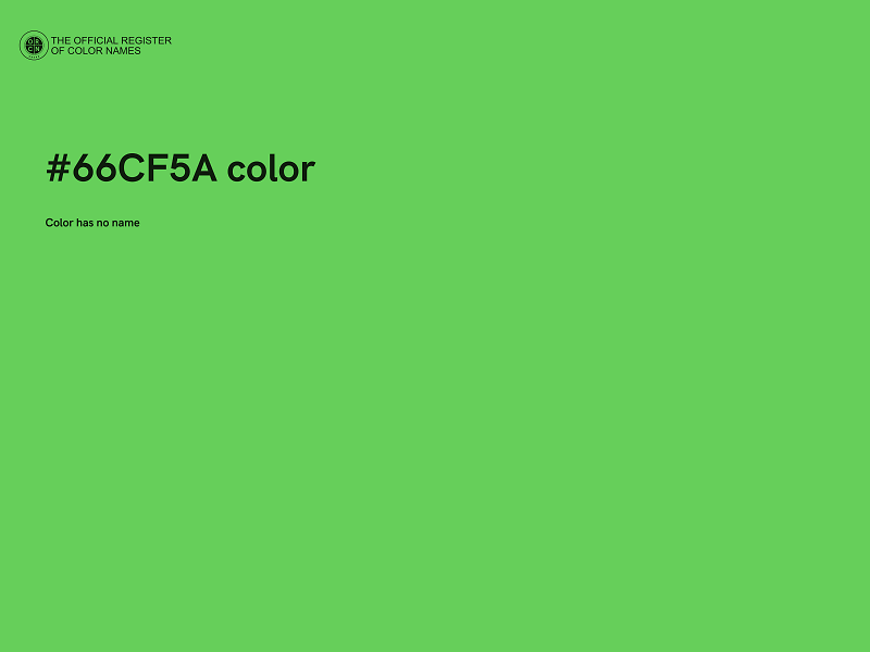 #66CF5A color image