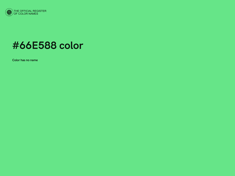 #66E588 color image