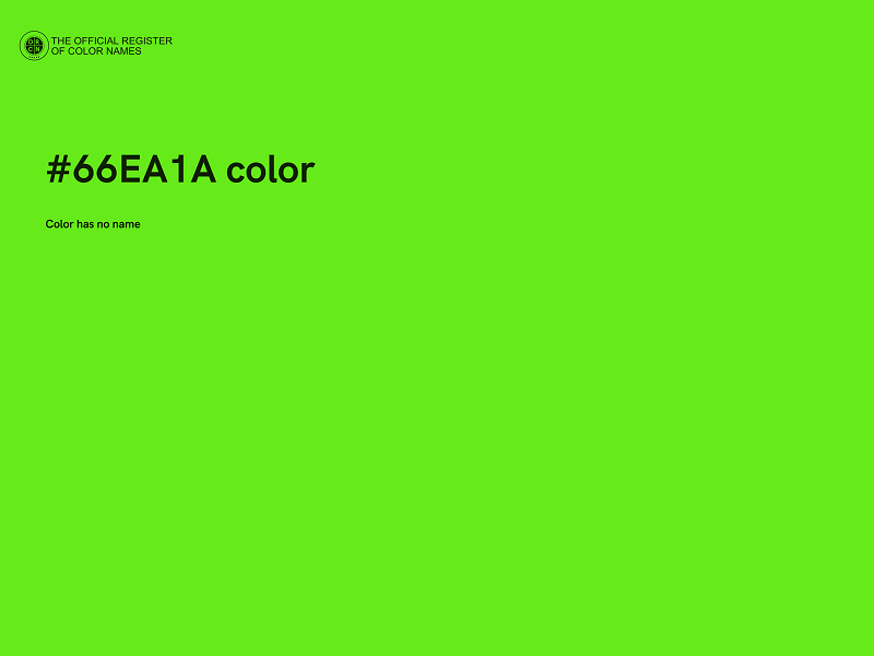 #66EA1A color image