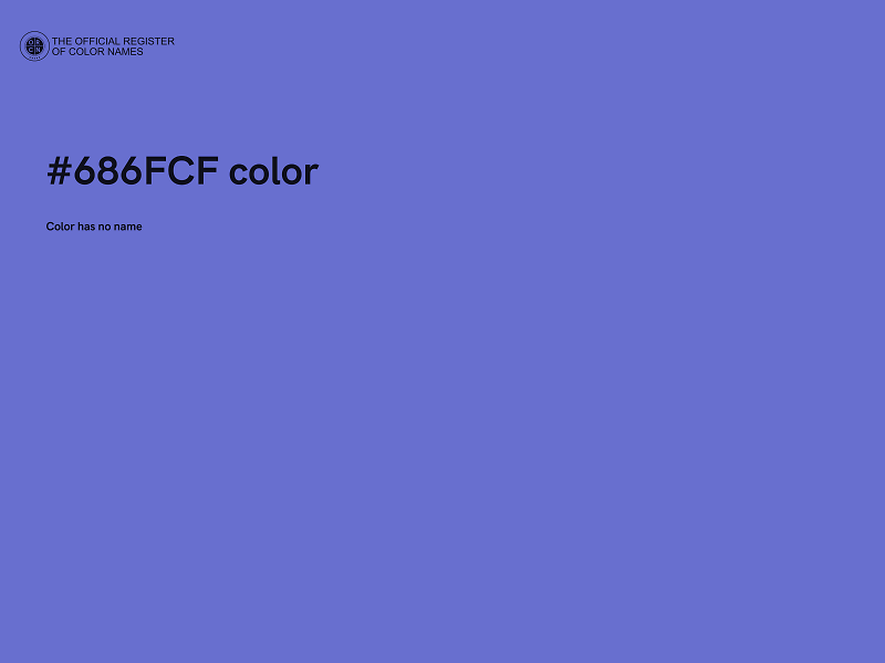 #686FCF color image